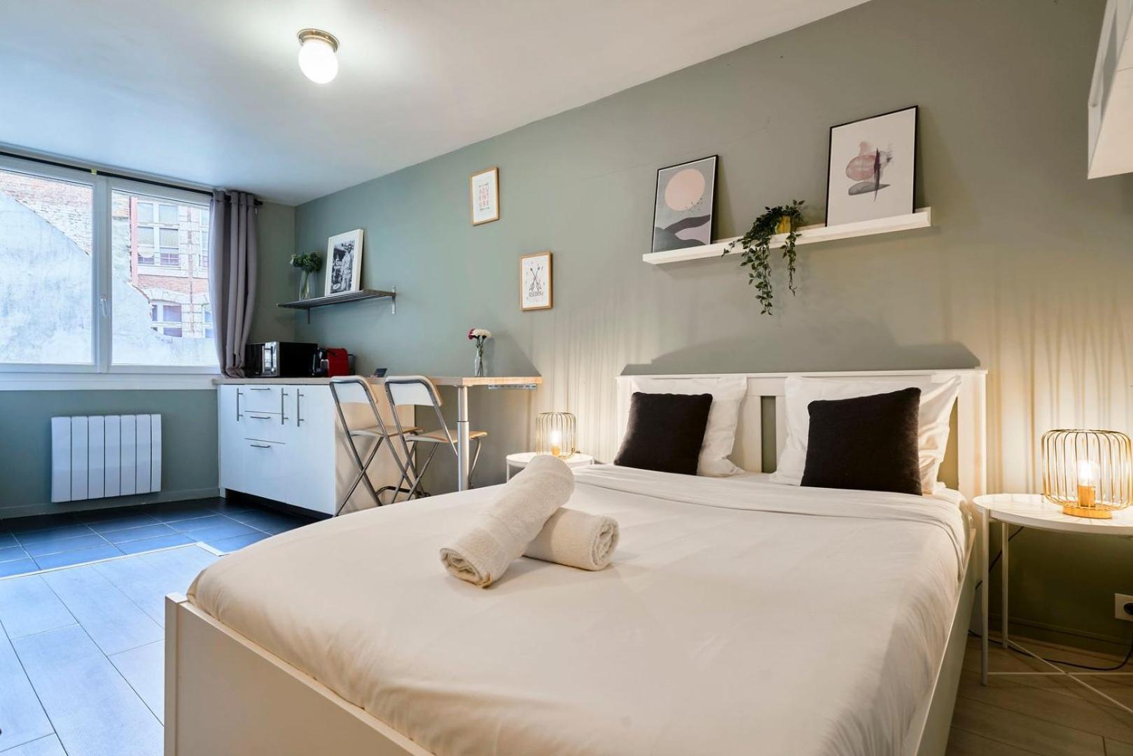 Equipped Studio In Vieux-Lille Near Grand Place Eksteriør billede